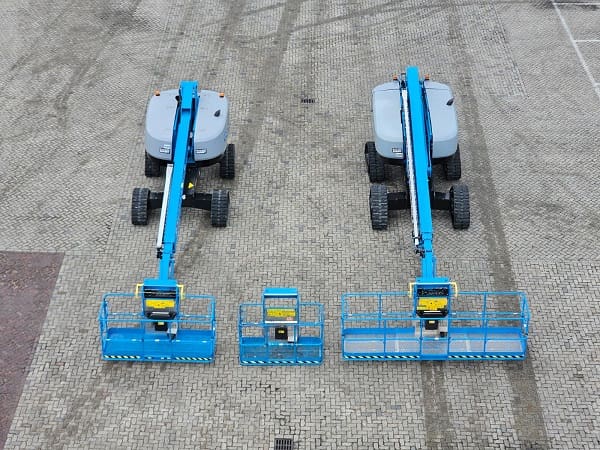 Genie S-45 XC TraX XL in gebruik – hoogwerker met 4 m werkbak huren